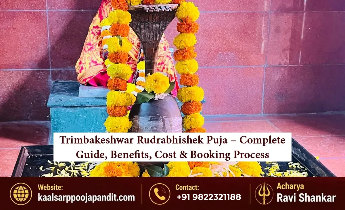 Trimbakeshwar Rudrabhishek Puja – Complete Guide, Benefits, Cost & Booking Process